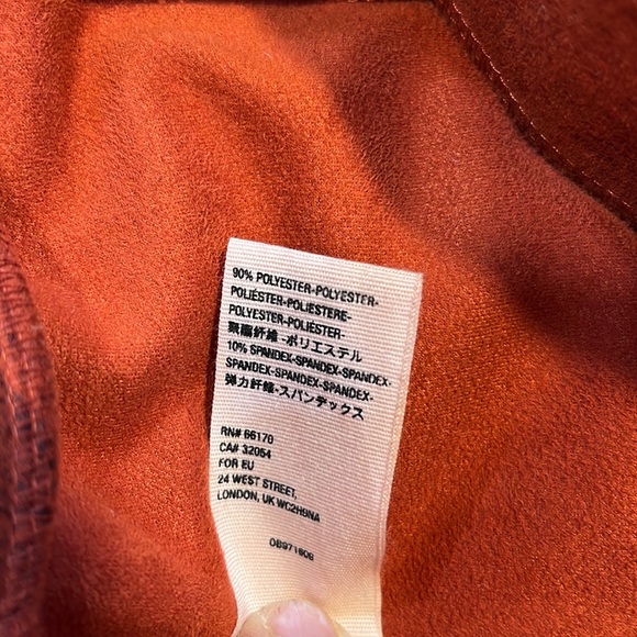 Free People woman’s rust colored shorts - Picture 6 of 9